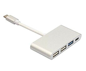 Type C to USB3.0 USB2.0×2 Type C 変換アダプター 新型Macbook ChromeBook Pixelなど対応 高速データ転送 充電 HUB ハブ HOP-TPC2USB 送料無料