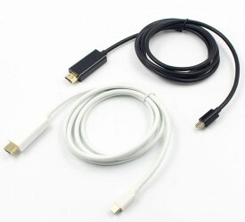 Mini DisplayPort to HDMI 変換ケーブル MacPC→HDMIコンバーター 1080P フルHD Thunderbolt Mac 搭載のノートPCからテレビ大画面に minidp-HDMI HOP-MINIDP2HDMI 送料無料