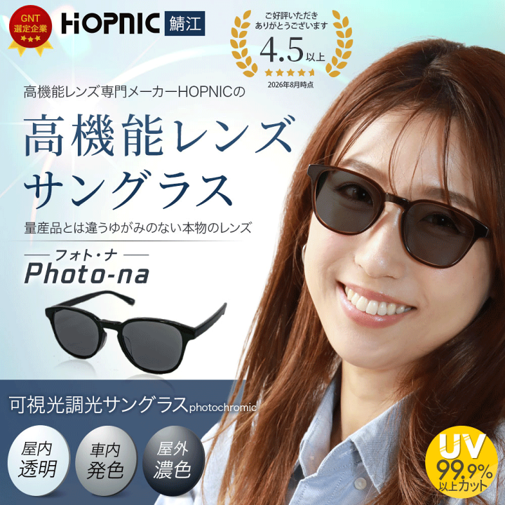 新品 度付き可 調光サングラス 鯖江メガネ ウェリントン レンズ無料 AK201 楽天市場】＼1000円OFFクーポン／楽天お買い物マラソン 可視光調光
