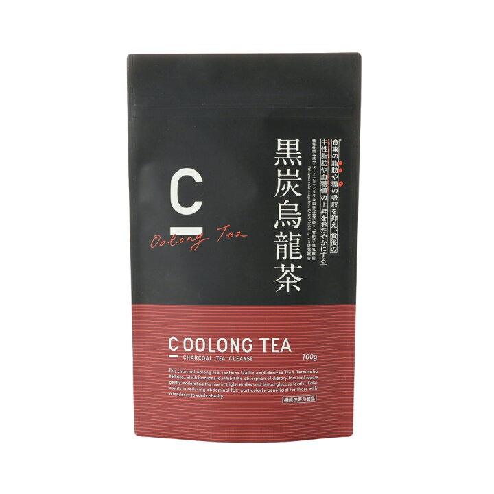 楽天市場】C OOLONG TEA（シーウーロンティー）黒炭ウーロン 100g 烏龍 