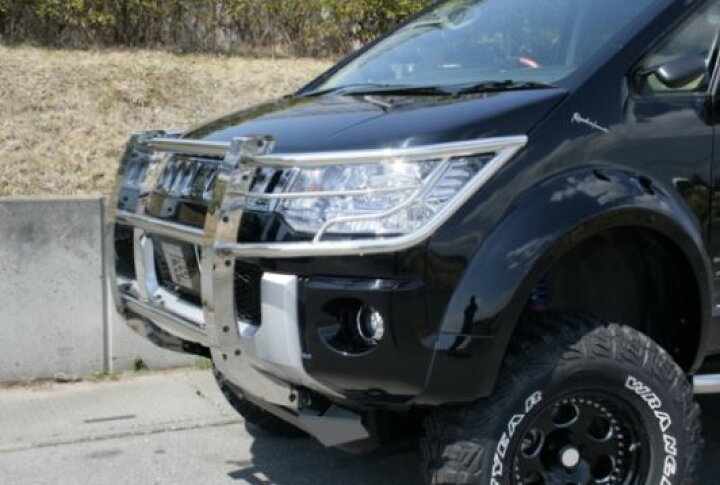 楽天市場 ロードハウス デリカd 5 D5 4wd標準バンパー車用 Cv1w Cv2w Cv4w Cv5w 前期 フロントガード Kd Ex010 Roadhouse Kaddis カディス カーパーツ専門店booon ブーン