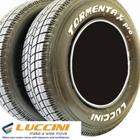 15インチ 195/80R15 195 80 15 C 107/105L ルッチーニ トルメンタXプロ 4本 1台分セット ハイエース スタッドレスタイヤ ホワイトレター LUCCINI Tormenta-X Pro 個人宅発送追加金 要在庫確認 N