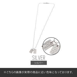 カップルで着用OK◆ロゴモチーフネックレス◆ネックレスペンダントメンズチェーンロングネックレスアクセアクセサリー春夏春夏ペンダントトッププレゼント彼氏彼女ペアシンプルアジャスターJOZEジョゼ