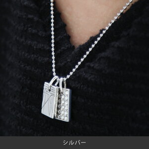 カップルで着用OK◆ロゴモチーフネックレス◆ネックレスペンダントメンズチェーンロングネックレスアクセアクセサリー春夏春夏ペンダントトッププレゼント彼氏彼女ペアシンプルアジャスターJOZEジョゼ