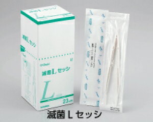 オオサキメディカル 滅菌Lセッシ 無鈎SH-2 23cm 2本入(10袋) 55669