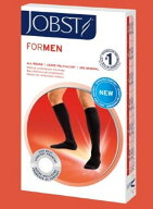 【リニューアル】カワモト　JOBST ジョブスト　フォーメン20　ハイソックス　つま先あり（弾性ストッキン…