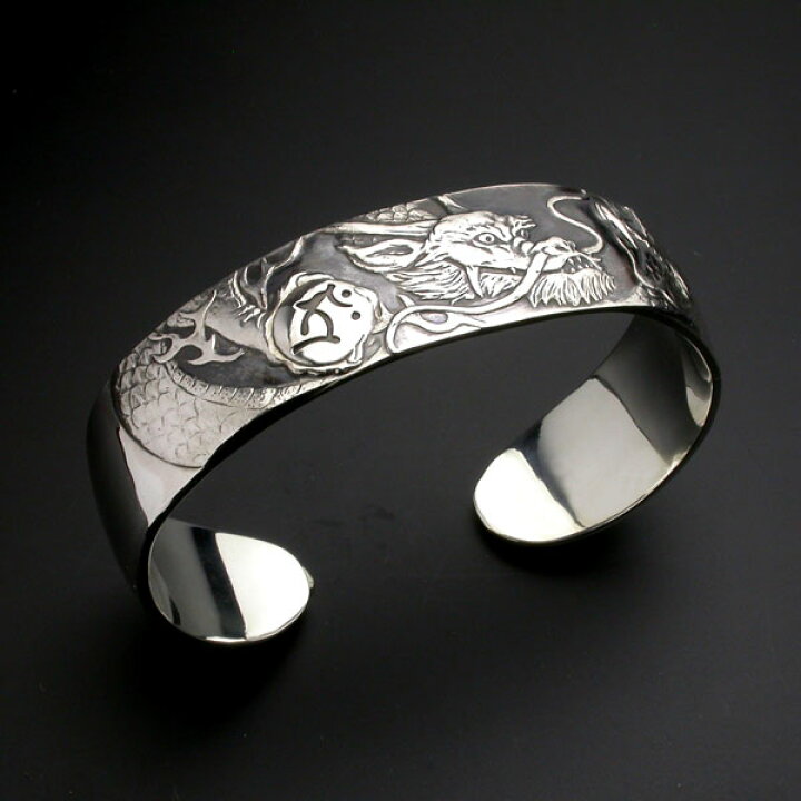 楽天市場】昇龍バングル・右龍 Dragon bangle Japanese 日本の龍 和風 