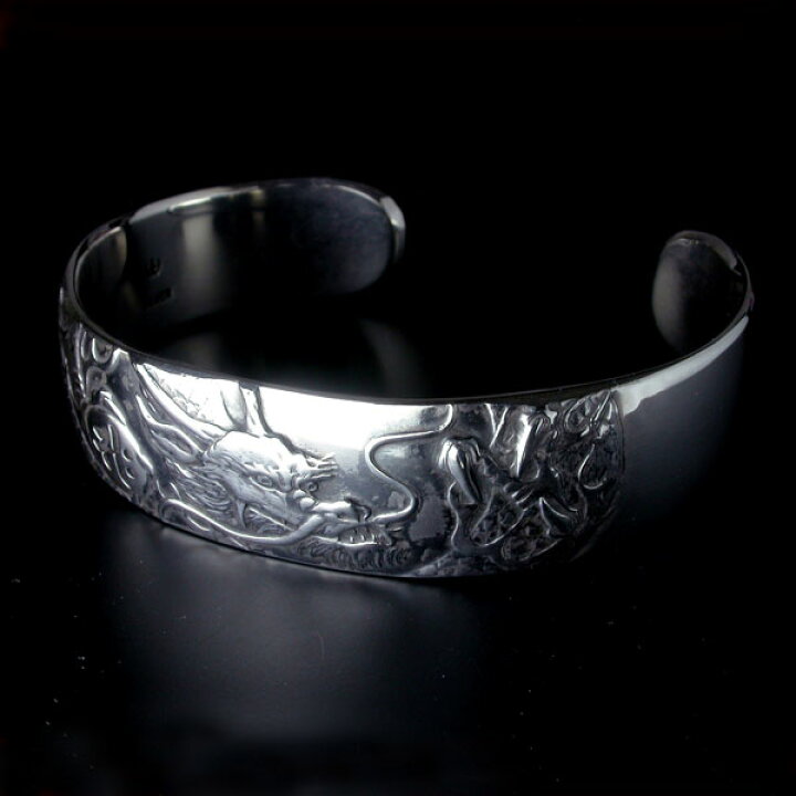 楽天市場】昇龍バングル・右龍 Dragon bangle Japanese 日本の龍 