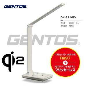 GENTOS�@���~�T�X �������dQi2�Ή� �����F�f�X�N���C�g �A�C�{���[�@DK-R116IV