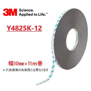 3M VHB �A�N�����t�H�[���\���p�ڍ��e�[�v ��VOC�^�C�v Y4825K-12 �@10mm×11M