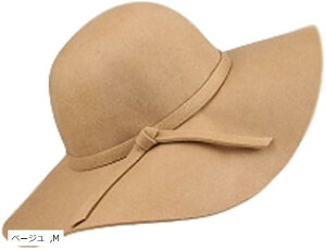 c my select ハット つば広 レディース 8:ベージュ (8:ベージュ(ポリエステル65%コットン35)