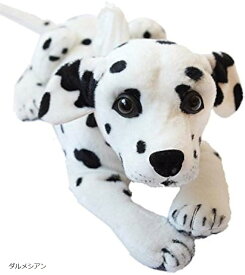 アニマル ティッシュケース カバー ティッシュボックス ぬいぐるみ 犬 トラ ワンちゃん ダルメシアン (ダルメシアン)