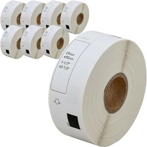 �݊��i �݊� DK-1201 �u���U�[ ���x�� 8���[���Z�b�g brother QL-700 / QL-800 QL-820NWB ���� (��, 8���[��)