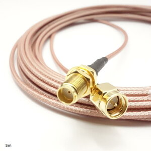 yyVLO1ʓ܁zSMA   P[u RG316 RP-SMA RlN^t IX X ϋv ᑹ et 5m (5m)