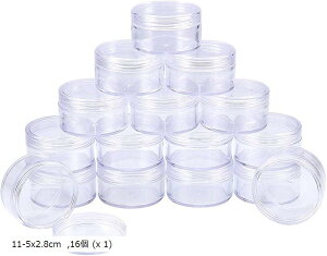 16Zbg 30ml  ۃP[X vX`bNP[X ANZT[ r[Y ϕi lCp[c [ (5x2.8cm, 16)