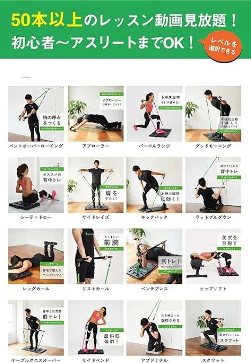楽天市場】2.0 自宅 トレーニング 筋トレ ポータブルフィットネスジム 