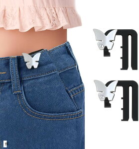 �E�G�X�g�����N���b�v �E�G�X�g�����{�^�� �E�G�X�g�N���b�v �A�W���X�^�[ �f�j�� �X�J�[�g �������s�v �o�b�N�� 2�� �� (�u���b�N)