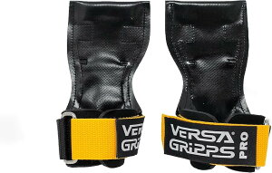 VERSA GRIPPSR PRO �I�[�Z���e�B�b�N �T�|�[�^�[ �p���[�O���b�v MED/LG-Gold (�S�[���h/�u���b�N, Med/Large�F���18.2-20.3cm)