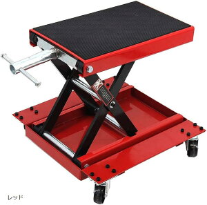 �ω׏d500kg �o�C�N�W���b�L �o�C�N���t�g ���t�g�h�[���[ �S���}�b�g�t �L���X�^�[�t�� ���b�h (���b�h)