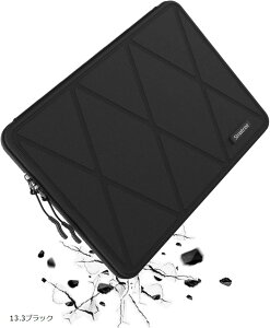 13.3�C���` MacBook Air �n�[�h�P�[�X �m�[�g�p�\�R�� 13.3��p�J�o�� EVA�o�b�O (13.3�u���b�N)
