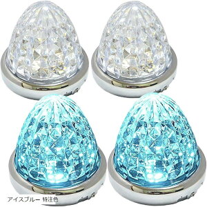 ݊i 24V gbNp LED }[J[v TCh 8ʃNX^Jbgdl 16LED bLO ėp 4 Zbg ACXu[ F(ACXu[ F)