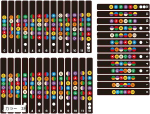 �M�^�[ �w�� ���K ���S�� �� �X�g���b�v �t���b�g �V�[�� �X�e�b�J�[ �M�^�[�R�[�h �J���[ 3�� (�J���[�@3��)