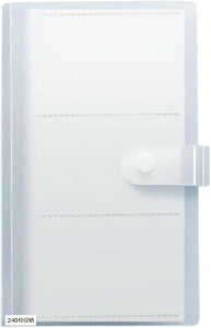 ダム お城 推し活 トレカ 横向き カード 収納 ファイル コンパクト KPOP 収集 保管 (クリア, A4(240枚収納))