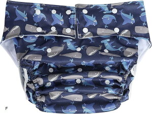 大人用 かわいい オムツ カバー フリーサイズ(F, フリーサイズ)