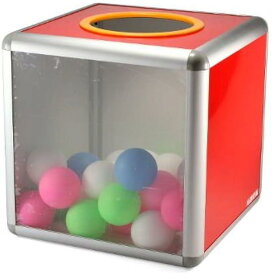 抽選セット 抽選箱 小 アクリル 1面透明 + 抽選用 カラーボール 専用収納袋付( 20cm 正面透明 + カラーボール)