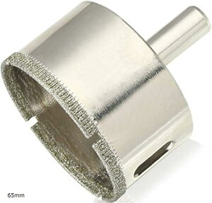 ホールソー ガラス タイル 用 サイズ 6〜150mm ガラスあなあけビット ホルソー 65mm (65mm)
