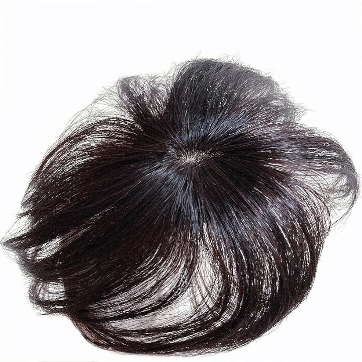 楽天市場】ヘアピース 人毛 部分ウィッグ かつら 男性 女性 カツラ 