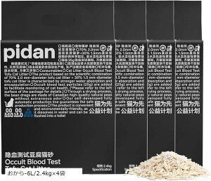猫砂 おから ベントナイト おから-6L/2.4kgx4袋 (おから-6L/2.4kgx4袋)