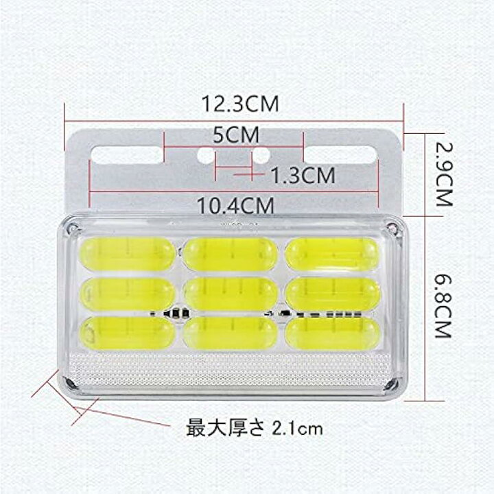 楽天市場】【楽天ランキング1位入賞】サイドマーカー LED 角型 ダウン 
