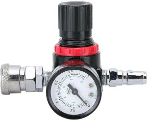 �y�y�V�����L���O1�ʓ��܁z���͒����� ������ ���M�����[�^ 0-145PSI AR-2000 �G�A�����o���u �R���v���b�T�[ (�u���b�N, 7cm x 11.5cm x 6cm)