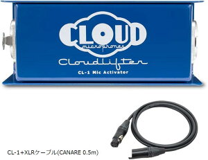 Cloud Microphones Cloudlifter by NEht^[ }CNAv }CNvAv ANeBx[^[ }CNu[X^[ NEh}CNtH(, CL-1+XLRP[u CANARE 0.5m)