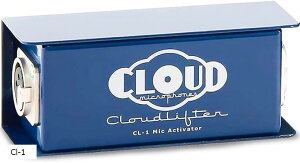 【楽天ランキング1位入賞】Cloud Microphones Cloudlifter CL-1 by クラウドリフター マイクアンプ マイクプリアンプ アクティベーター マイクブースター クラウドマイクロフォン (青, Cl-1)