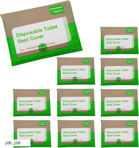 便座シート 使い捨て 100枚 流せる 携帯用 便座カバー 大きめ トイレシート