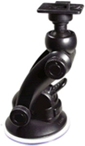 互換品 スマホスタンド QBD12: スマホホルダー 吸盤タイプ L型フック用ボールヘッドアーム ベース直径69mm 高さ140mm L型フック規格対応(ブラック, 本体サイズ:140(高さ)mm)