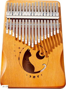 �J�����o �L 17�L�[ Kalimba �l�R �ؐ� �e�w�s�A�m �T���s�A�m �t�B���K�[�s�A�m ���[�v�� (���[�v��)