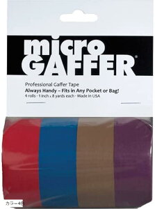 microGAFFER }CNKbt@[ 4{Zbg 24mmx7m Kbt@[e[v J[4F (J[4F)