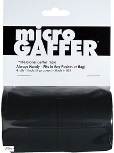microGAFFER }CNKbt@[ 4{Zbg 24mmx7m Kbt@[e[v ubN (ubN)