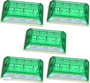 ݊ifm  e[ TCh}[J[ gbN 24V A_[Cgt h LED 102mmx87mmx34mm YM-212-N1 O[ 5 (O[)