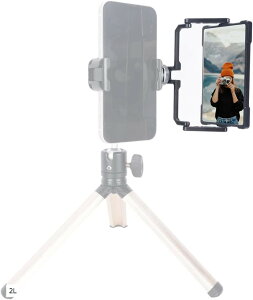 ݊iB胂j^[ X}ztbvXN[~[ ėpX}[gtH˃~[ 360°]\ y ܂ݎ A~ޗ iPhone 14/13/12/11/XS Pro/Samsung GalaxyɑΉ Bp (2L)