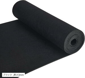 yyVLO1ʓ܁z2m tFgn 3mm40cm  tFgV[g h~tFg Ntg Ƌ یV[g ~ h~ h RɃJbg DIY (ubN, 3mm)