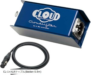 Cloud Microphones Cloudlifter by NEht^[ }CNAv }CNvAv ANeBx[^[ }CNu[X^[ NEh}CNtH(CL-1+XLRP[u Be lden 0.5m)