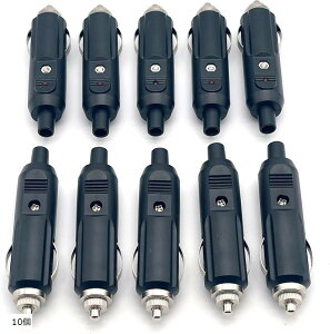 ݊i VK[\Pbg IX USB J[ C^[ vO  LED ANZT[ q[Y d 12v 24v Zbg(10)