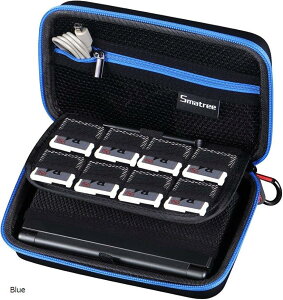 yyVLO1ʓ܁z[P[X jeh[ New 2DS LL/New3DS/New3DSLL/3DS/3DSLL/DSiyGPD WINΉ u[ (Blue)