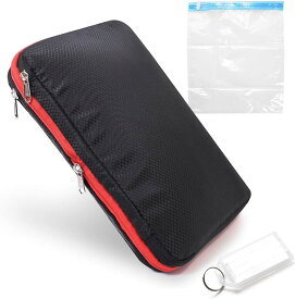 旅行 圧縮バック 旅行用圧縮袋 旅行用ポーチ 衣類 トラベルポーチS ネームプレートセット