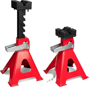 �W���b�L�X�^���h 3t 2�Z�b�g ����6�i���� �Œ��290mm/�ō���425mm ���o�[�p�b�h�t �W���b�L�A�b�v ���b�h (�p�b�h�t)