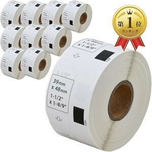 �y�y�V�����L���O1�ʓ��܁z�݊��i �݊� DK-1220 �u���U�[ ���x�� 10���[���Z�b�g brother QL-700 / QL-800 QL-820NWB ���� (10���[��)
